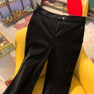 Boden sz 6 velour pants in black